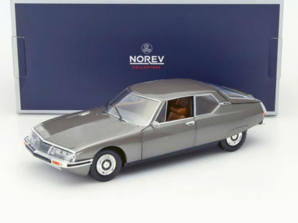 Citroen SM 1971 Scarabee Bruin schaal 1/18 NOREV ref. 181583, Verzenden, Nieuw, Auto, Norev