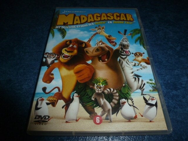 leuke dvd van MADAGASCAR, Tekenfilm, Alle leeftijden, Overige soorten, Ophalen of Verzenden