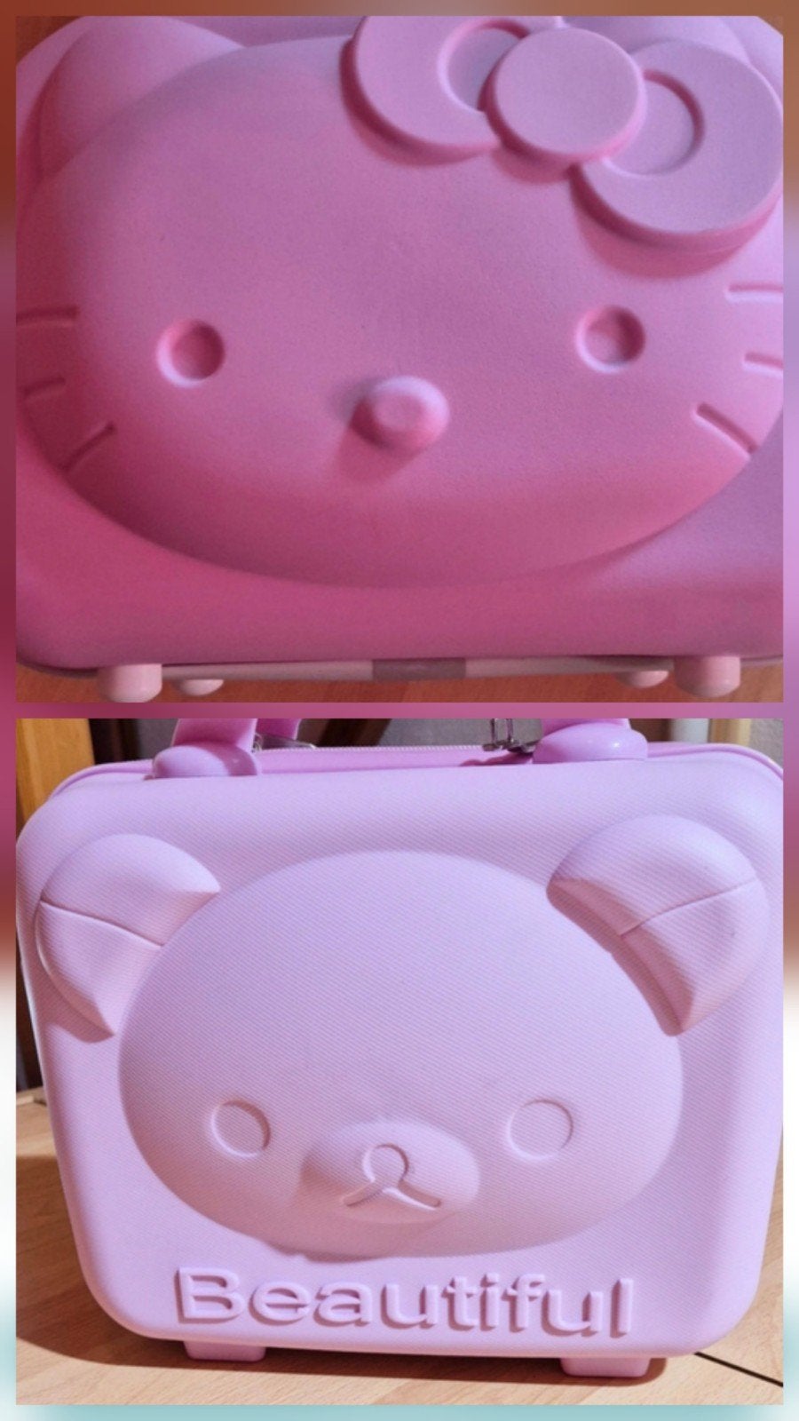 Nieuw Kinderkoffertje/Beautycase - Diverse Designs, Ophalen of Verzenden, Nieuw, Roze, Hardcase