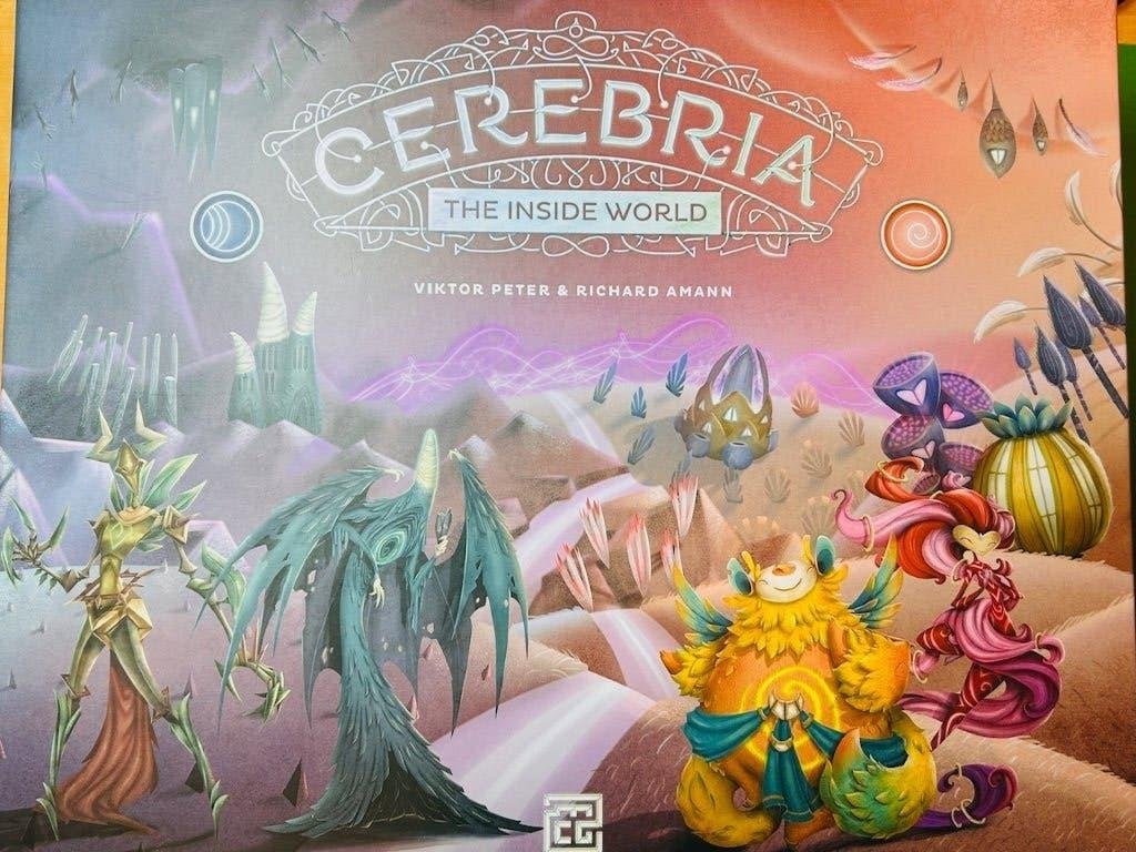 Cerebria: The Inside World (NL optie)+ 2 foam organizers, Een of twee spelers, Ophalen of Verzenden, Nieuw, Mindclash Games