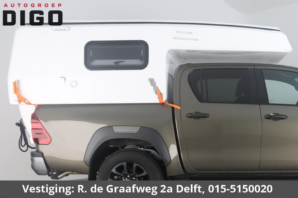 Toyota HiLux CAMPER OPBOUW *NIEUW* (€25.000,- ex.BTW) /, Automaat, 1 pk, 4 cilinders, Wit