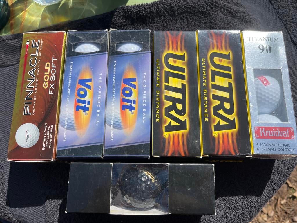 Nieuwe golfballen, diverse merken, Ophalen of Verzenden, Nieuw, Bal(len), Overige merken