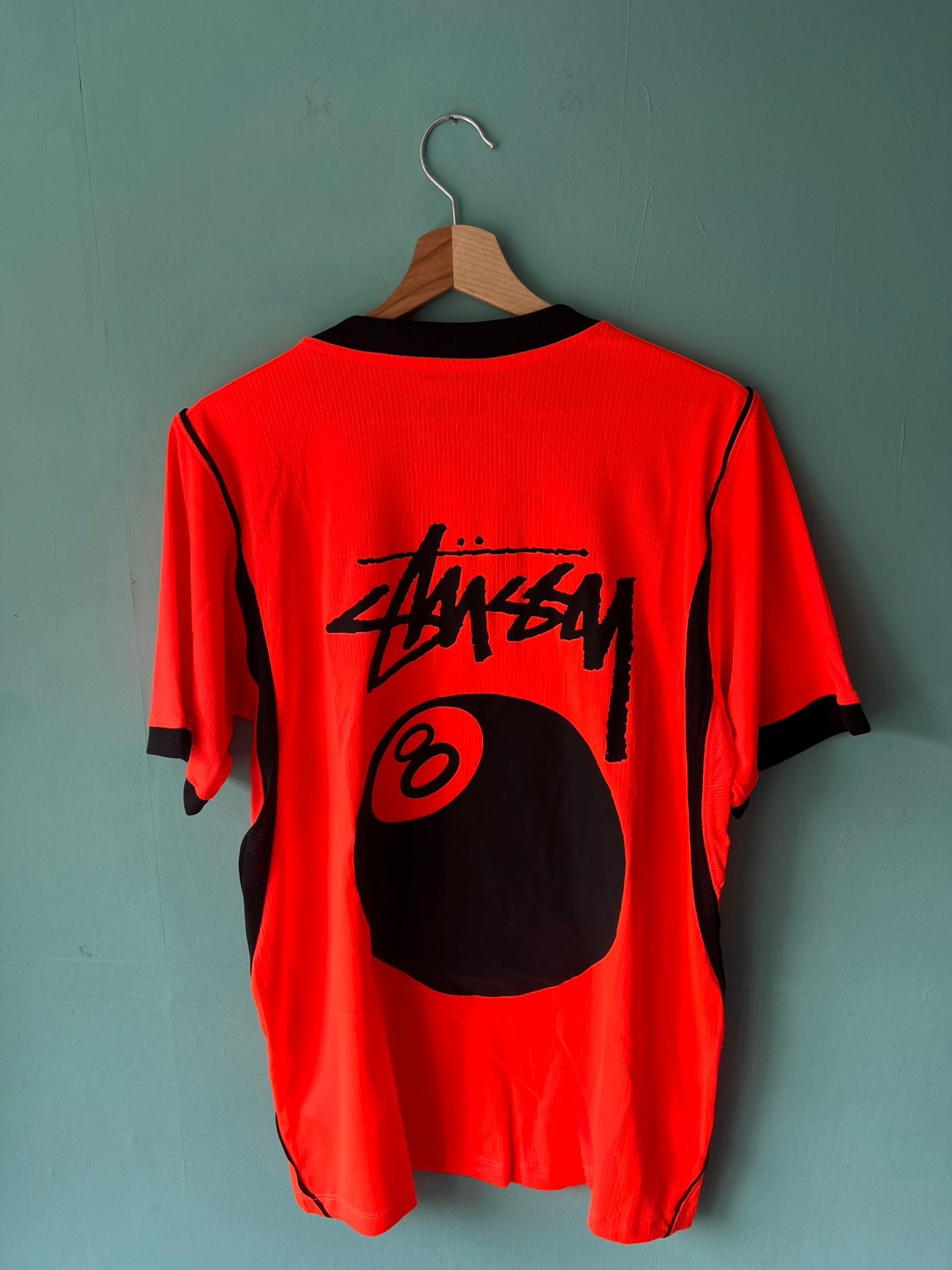 Nederlands elftal thuisshirt WK 2026 Stüssy 8 Ball Maat L, Maat 52/54 (L), Nieuw, Oranje, Ophalen of Verzenden