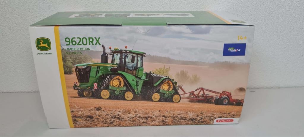 John Deere 9620RX Agritechnica limited 500 stuks, Overige merken, Wiking, ., Tractor of Landbouw