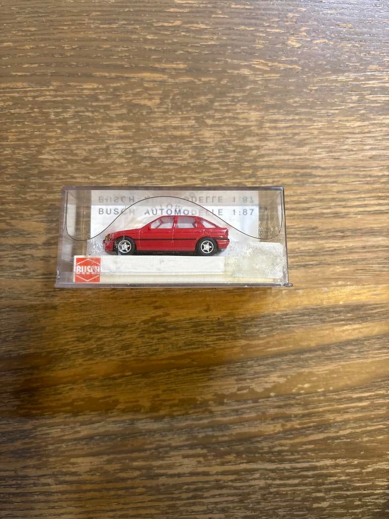 Busch Ford Escort Sportversion 1:87, Ophalen of Verzenden, Zo goed als nieuw, Auto, Overige merken