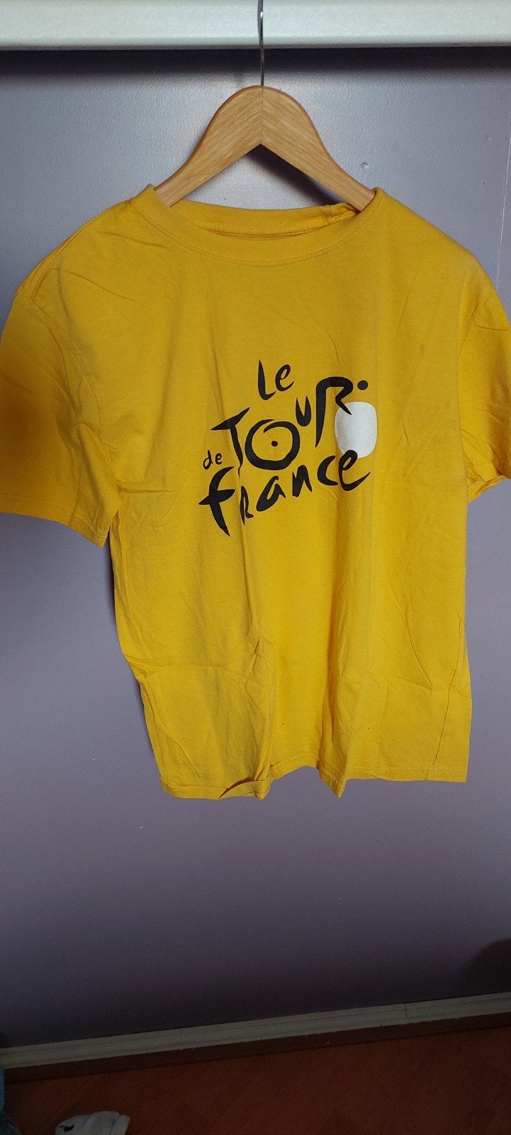 Vintage Tour de France T-shirt 2006 - Geel - Maat L/XL, Ophalen of Verzenden