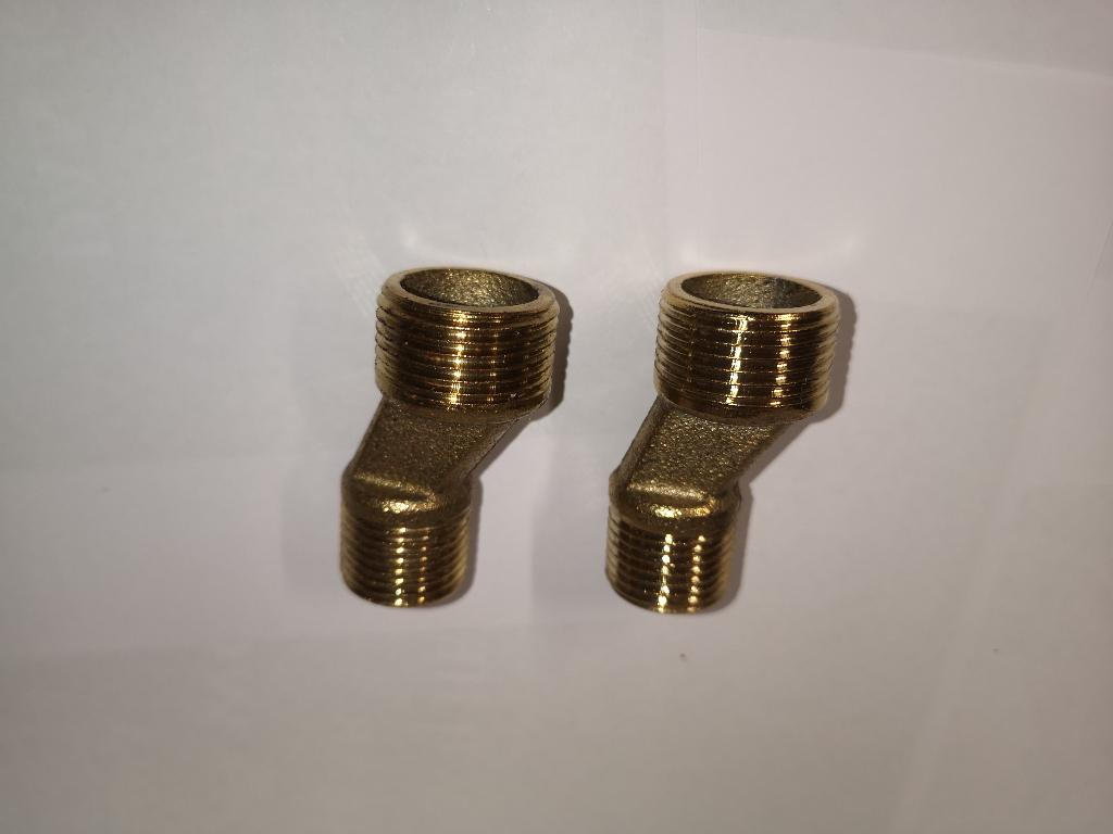 S-Koppeling 1/2"Mx3/8"M, Ophalen of Verzenden, Zo goed als nieuw, Overige typen
