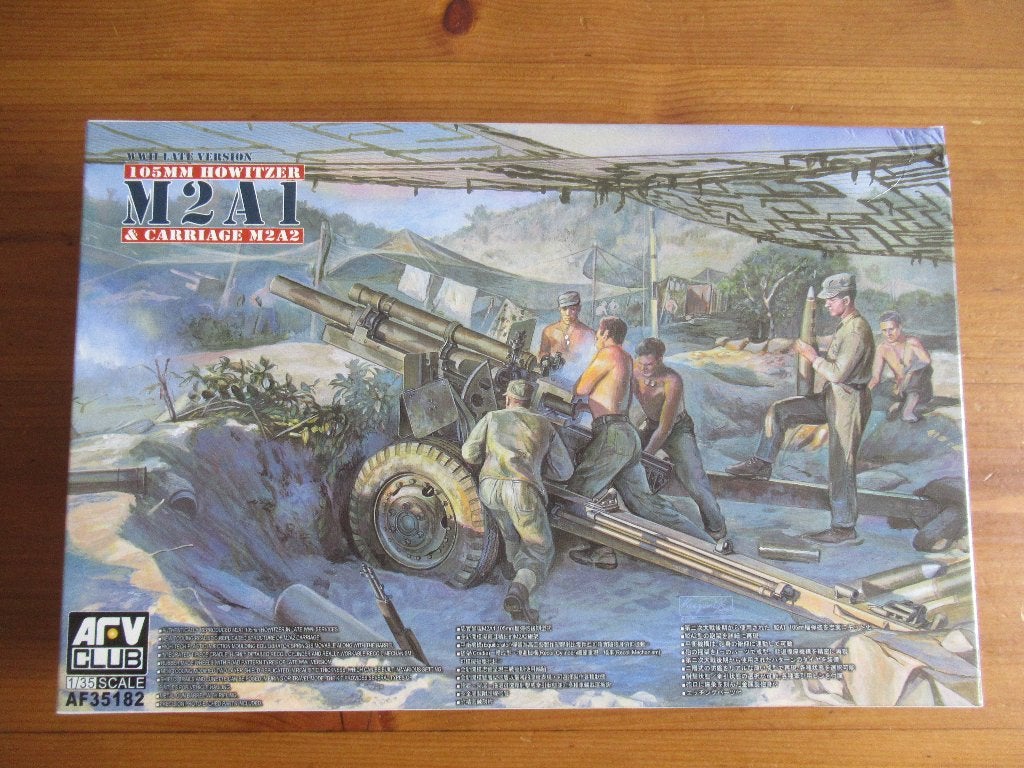 105mm Howitzer M2A1 w/Carriage M2A2  (AFV 1/35), Overige merken, Gebruikt, 1:32 tot 1:50, Overige typen