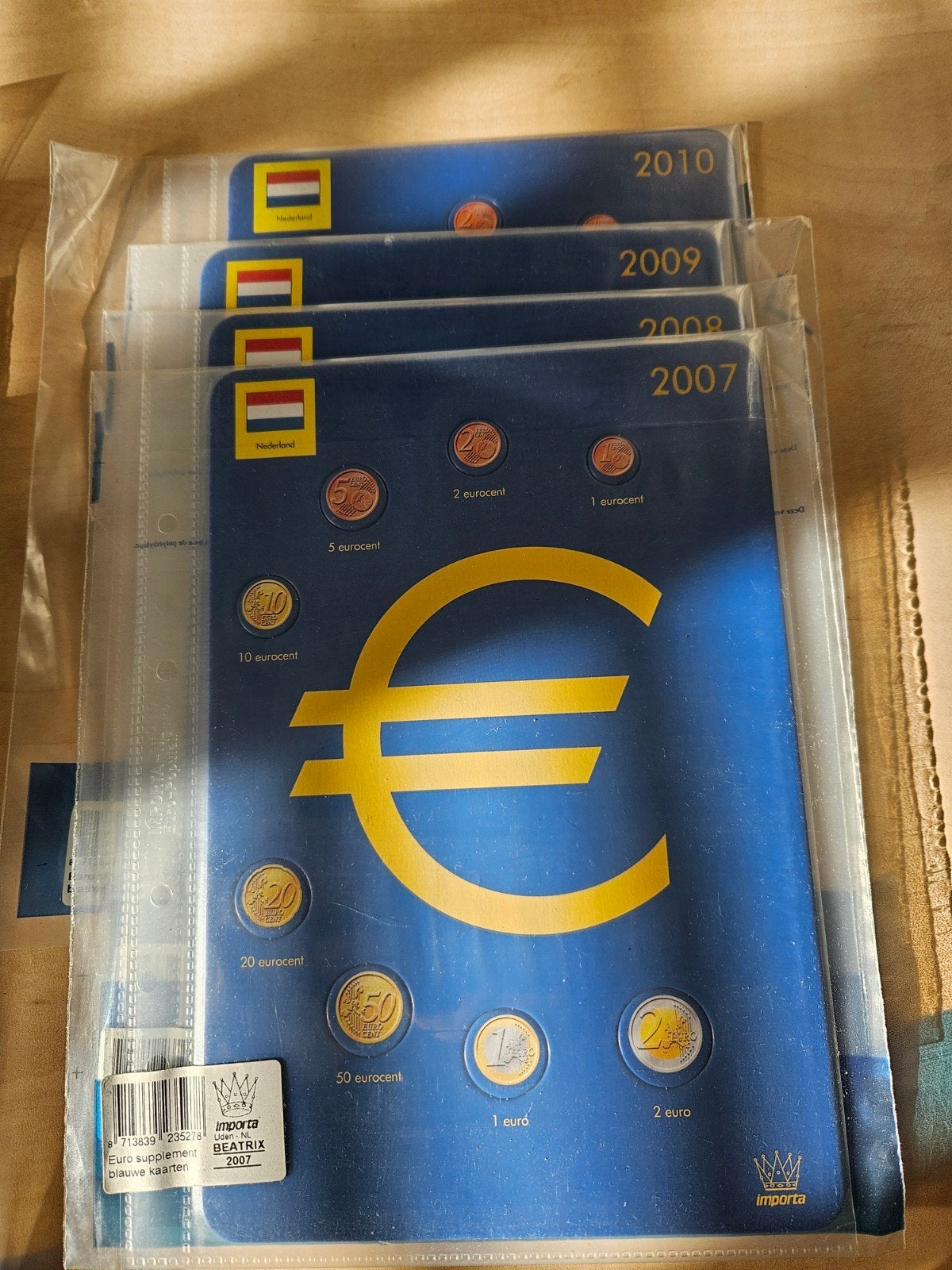 euro supplementen, Ophalen of Verzenden, Nederland, Munten