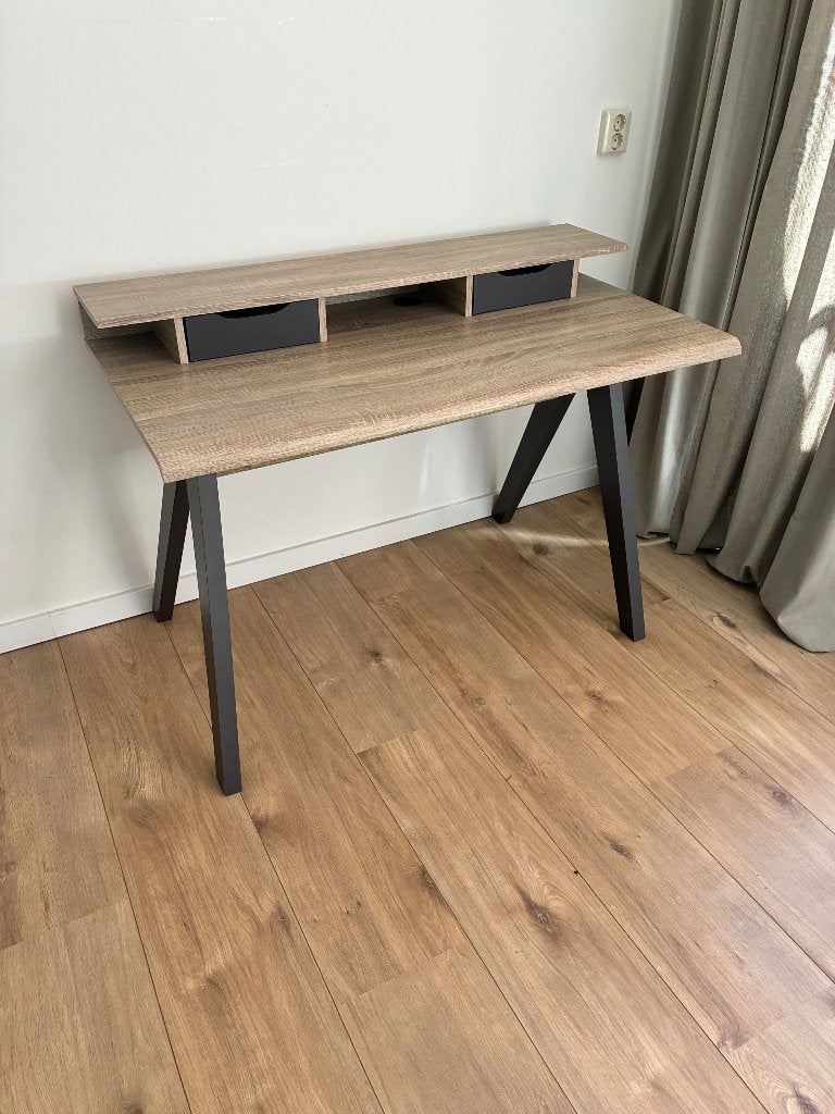 Gratis ophalen bureau, Huis en Inrichting, Ophalen, Gebruikt, Wit