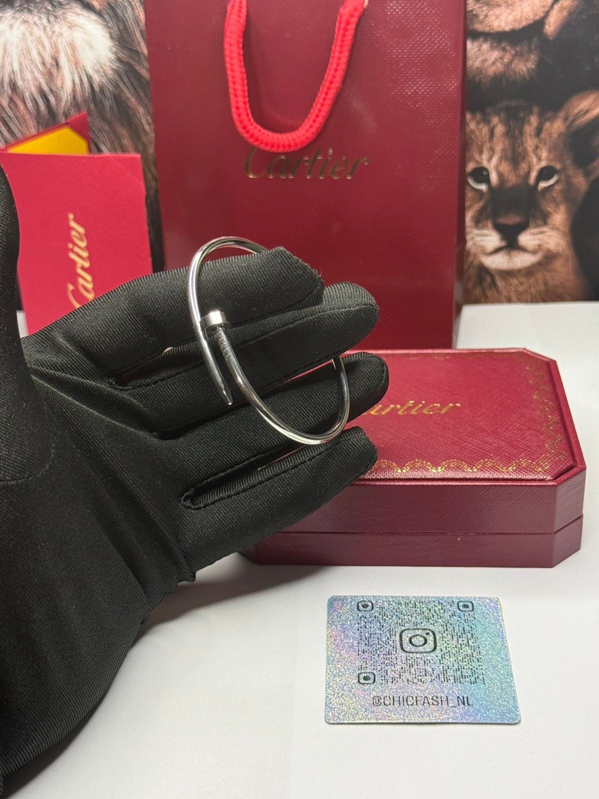 CARTIER JUSTE UN CLOU - ARMBAND, DUNNE MODEL, Sieraden, Tassen en Uiterlijk, Ophalen of Verzenden, Zo goed als nieuw, Goud