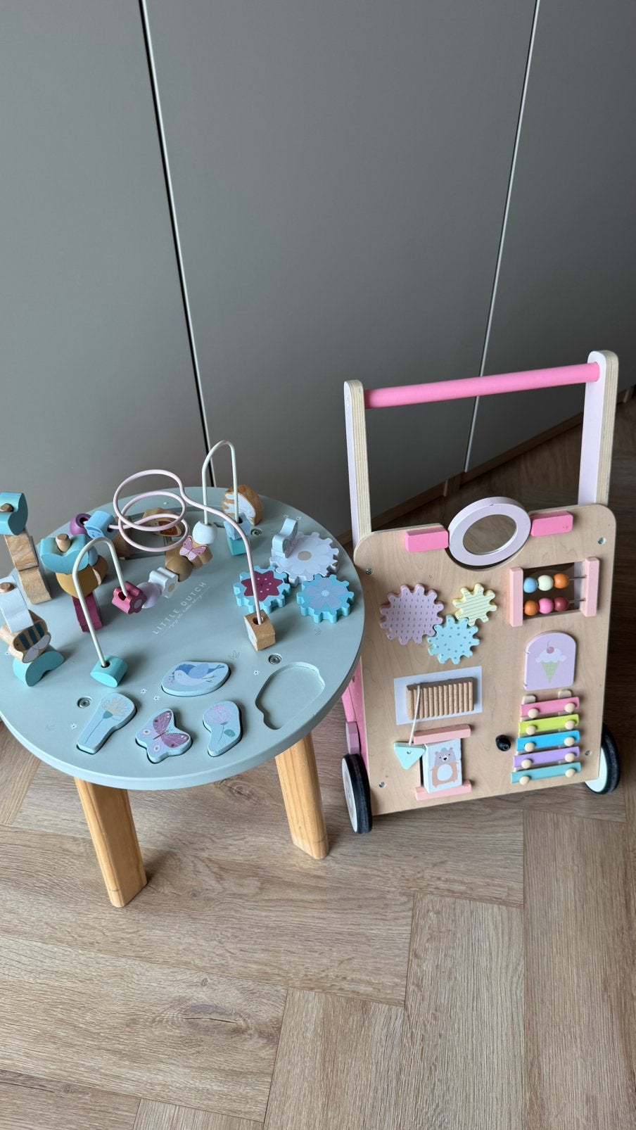Little Dutch Activiteitentafel + Luvion activity walker, Ophalen, Zo goed als nieuw, Overige typen