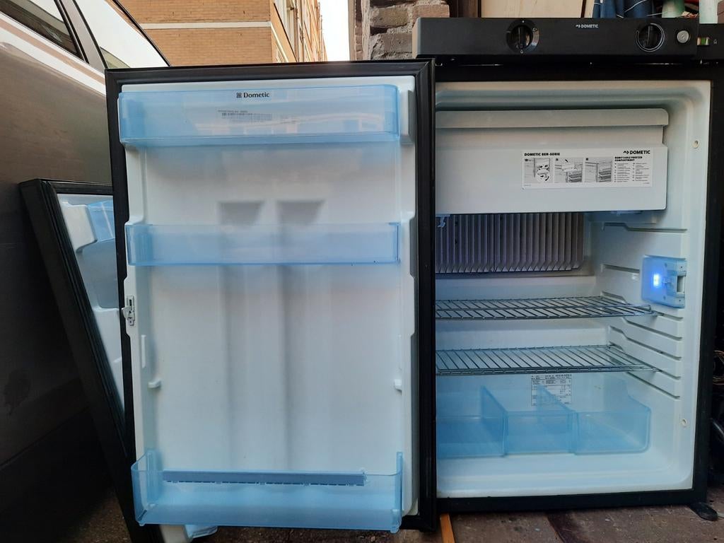 Dometic RMS 8580 camper caravan koelkast op gas 12v 220v, Ophalen of Verzenden, Gebruikt