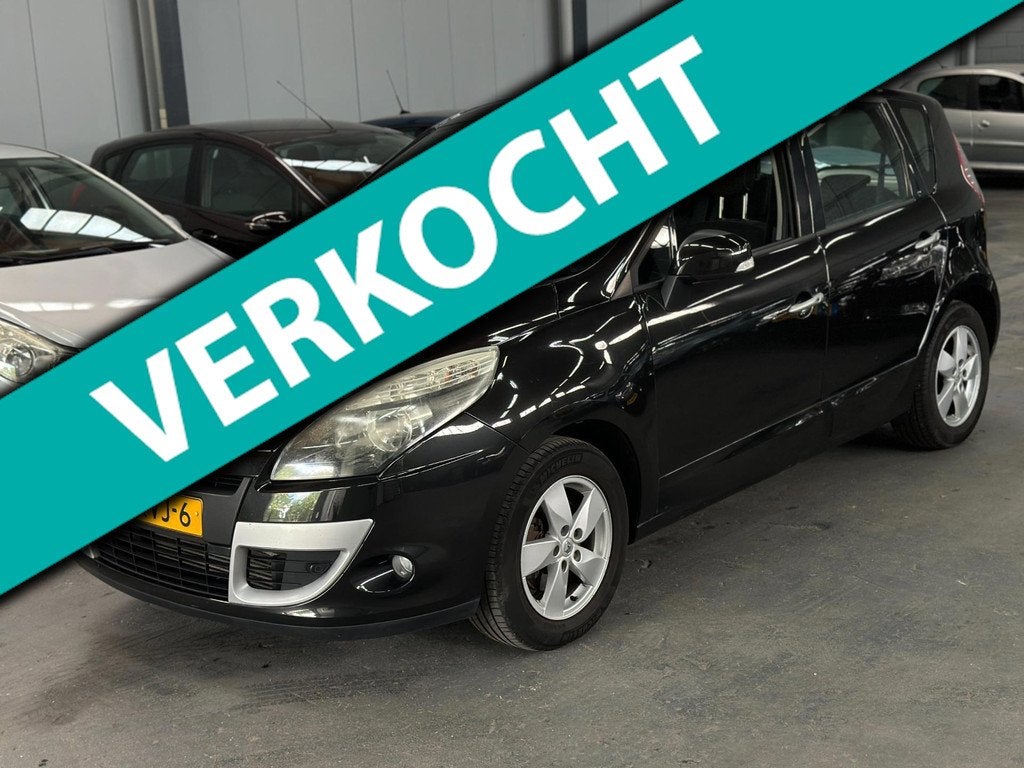 Renault Scénic 1.4 TCE Dynamique Nieuwe APK NAP 3de Eigenaa, Euro 5, Stof, Gebruikt, 4 cilinders