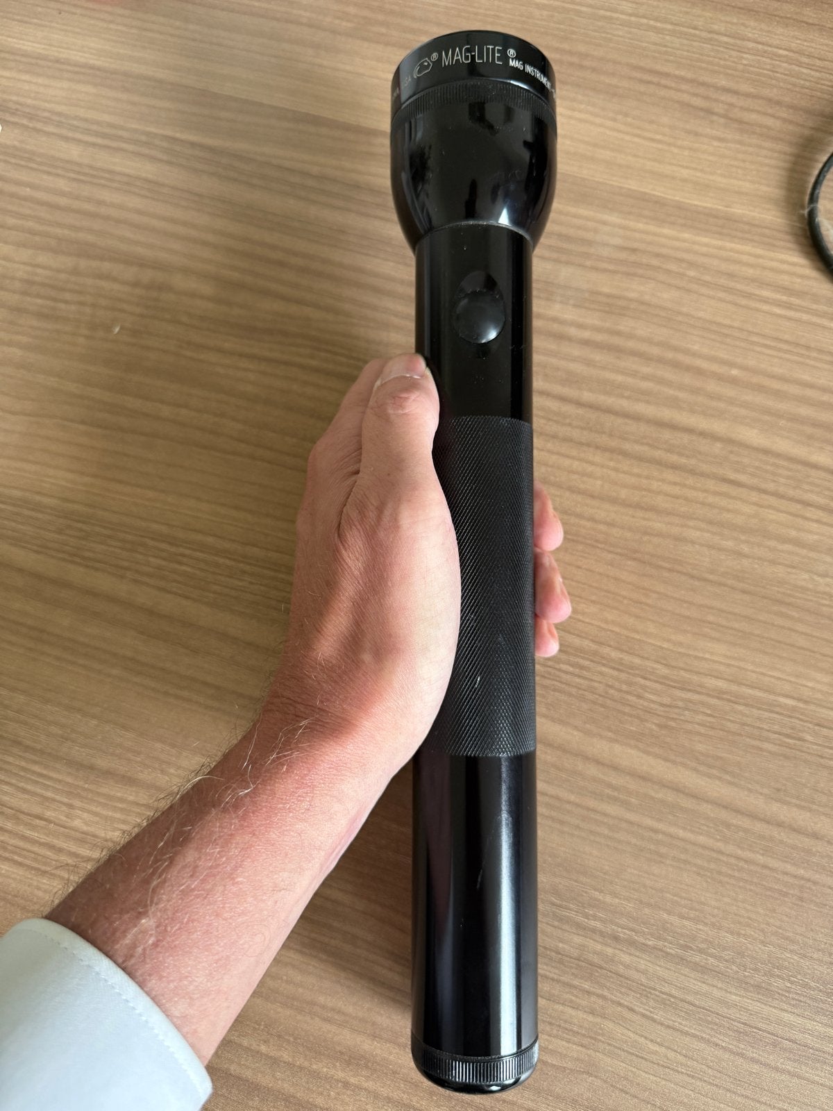 Mag-Lite Zaklamp Zwart - Robuust en Betrouwbaar, Ophalen, Gebruikt, Batterij