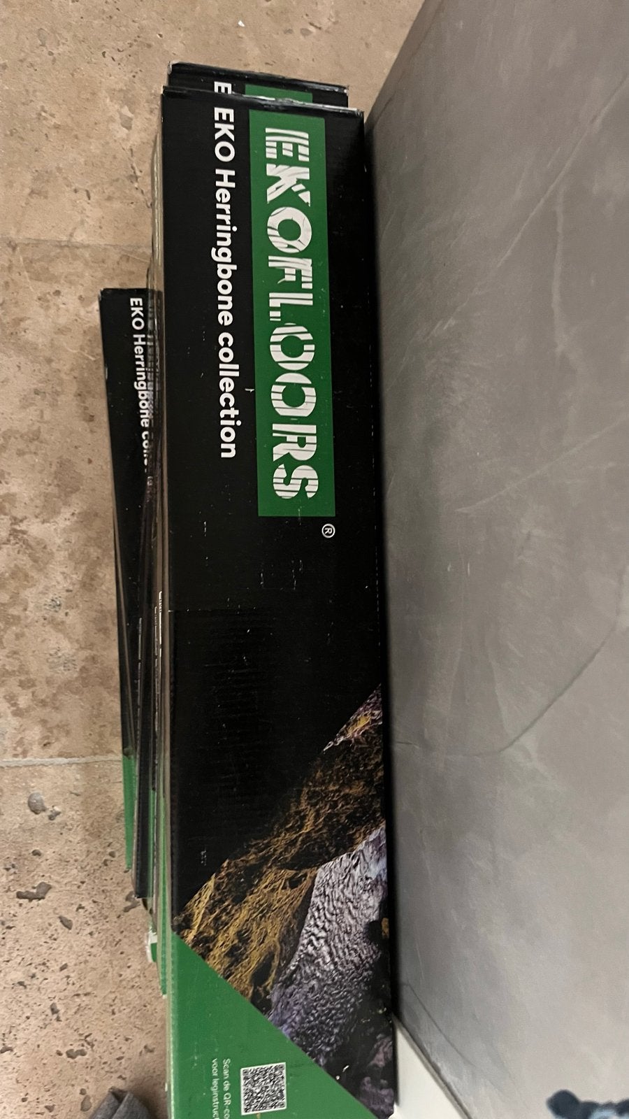 EKO Floors Amazone visgraat plak PVC vloer - Nieuw 8 pakken, Ophalen, Kunststof, 50 tot 150 cm, Overige typen