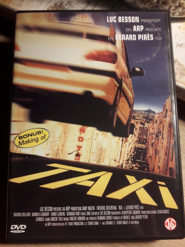 dvd Taxi (Z176-235), Alle leeftijden, Ophalen of Verzenden, Zo goed als nieuw