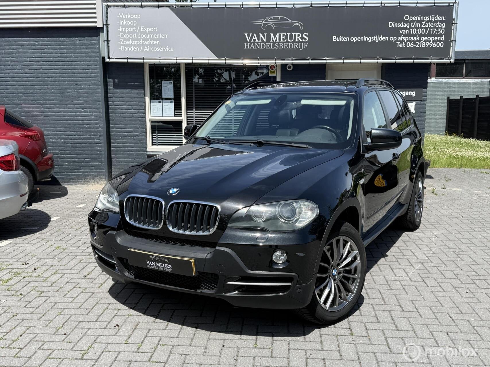 BMW X5 xDrive30d, trekhaak, leder, panorama dak, xenon, crui, Auto's, Gebruikt, 2993 cc, 255 €/maand, Zwart