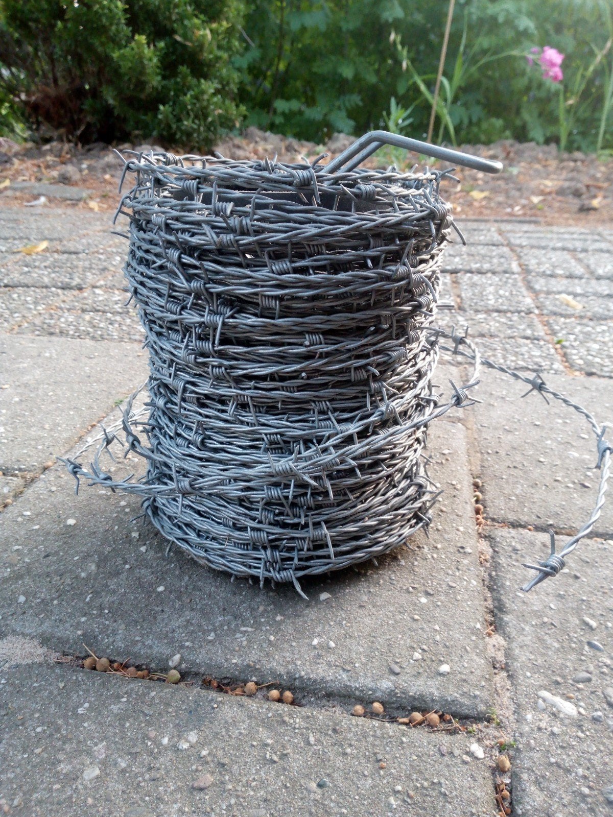 Prikkeldraad rol - Nieuw, Tuin en Terras, Ophalen of Verzenden, Nieuw, 20 meter of meer, Prikkeldraad