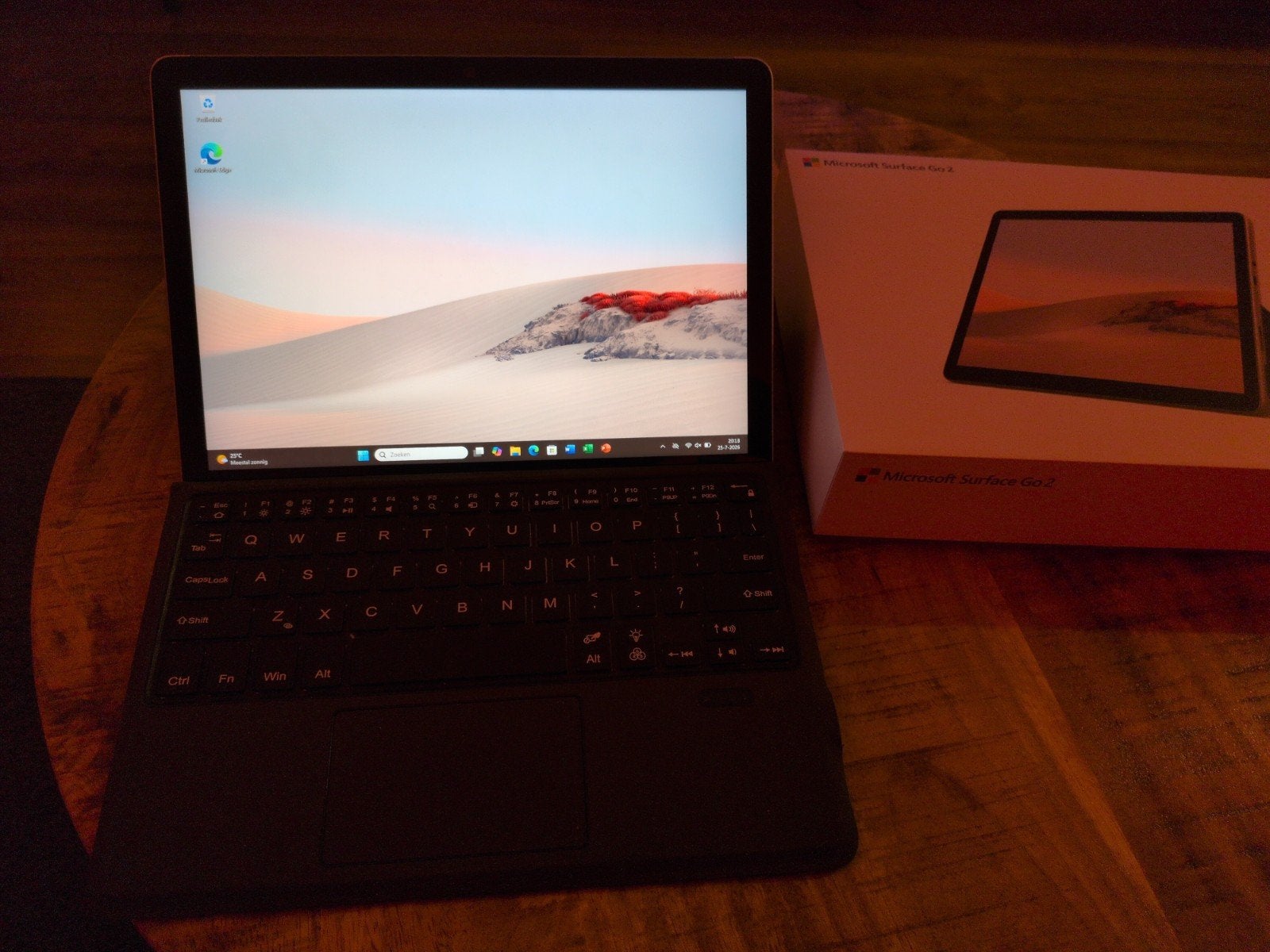 Microsoft Surface Go 2, 4 GB of minder, 64 GB, Ophalen of Verzenden, Zo goed als nieuw