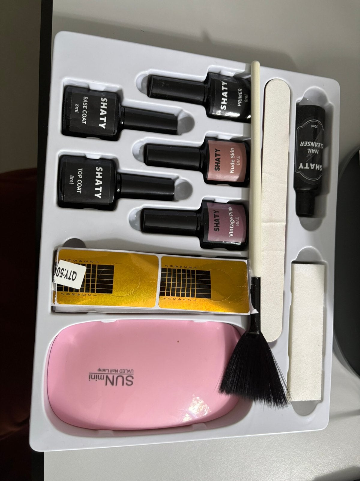 Complete biab nagel set, Sieraden, Tassen en Uiterlijk, Uiterlijk | Cosmetica en Make-up, Ophalen of Verzenden, Zo goed als nieuw