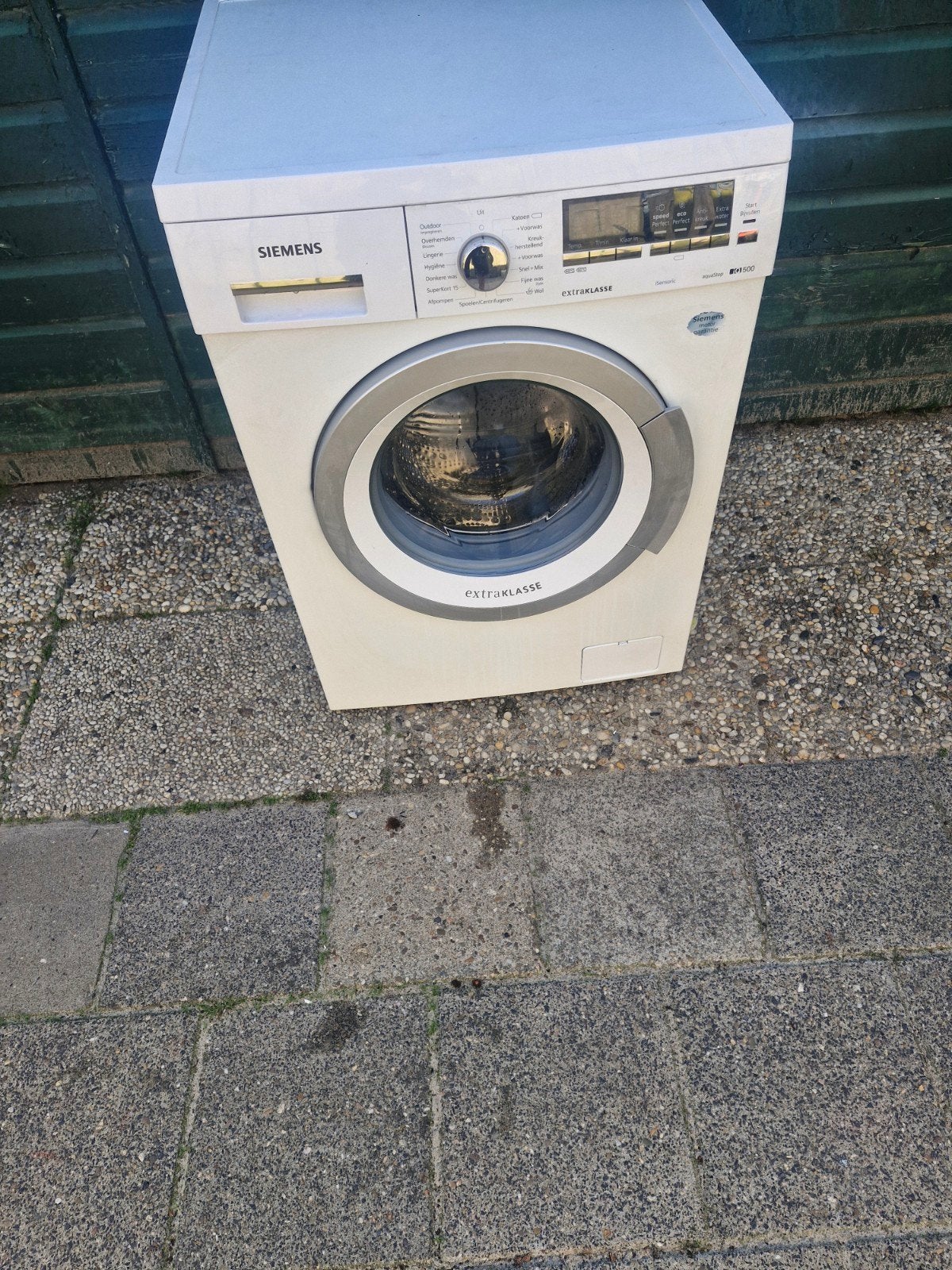 Siemens wasmachine IQ500, Witgoed en Apparatuur, Wasmachines, 1200 tot 1600 toeren, 8 tot 10 kg, Ophalen of Verzenden, Zo goed als nieuw