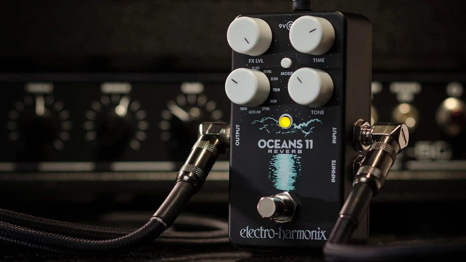 Electro-Harmonix Oceans 11 Reverb Pedaal, Muziek en Instrumenten, Ophalen of Verzenden, Zo goed als nieuw, Reverb