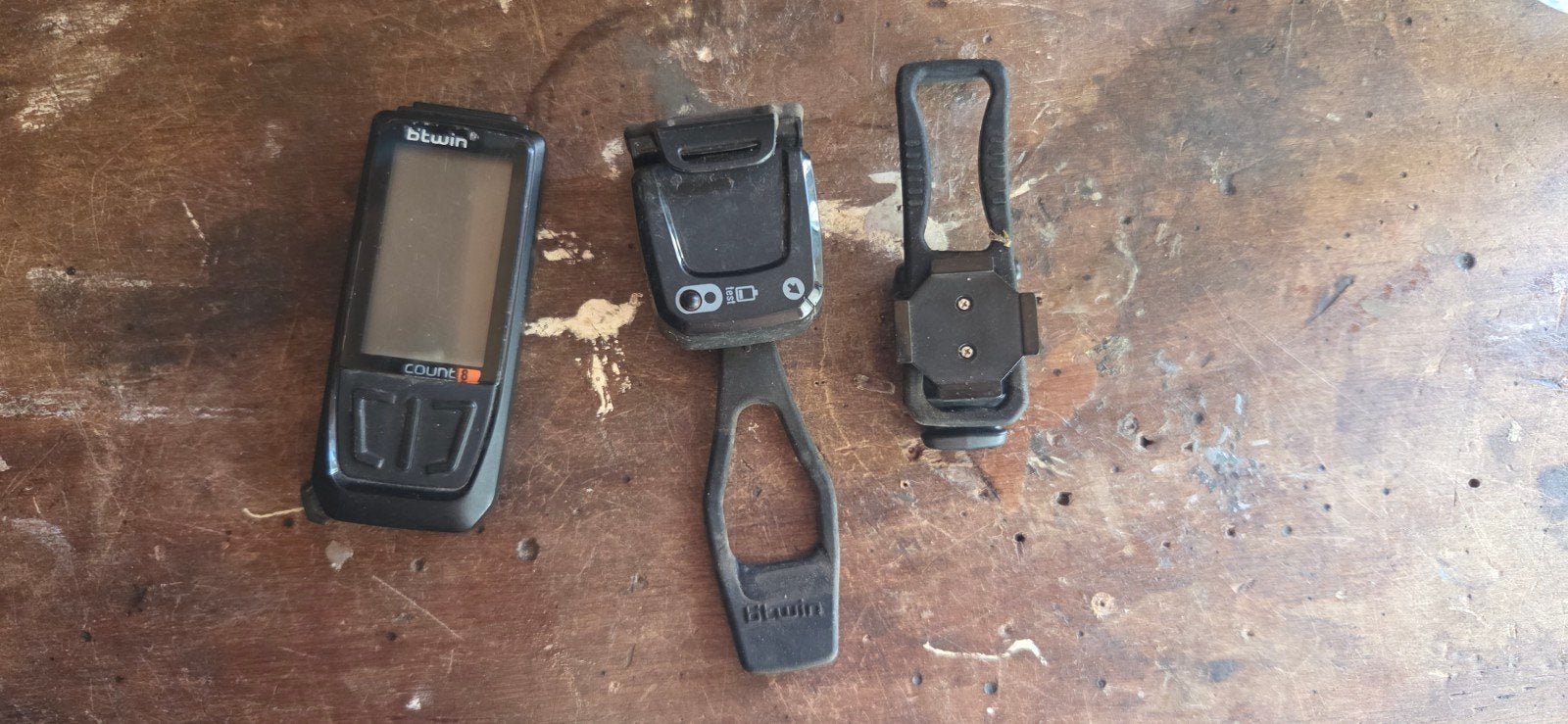 B'twin snelheidsmeter fiets draadloos, Ophalen
