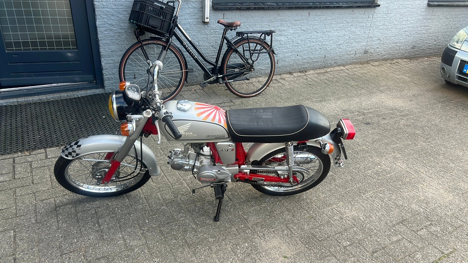 Honda Benly, Fietsen en Brommers, Brommers | Oldtimers, Maximaal 45 km/u, Ophalen, Overige merken, 4 versnellingen