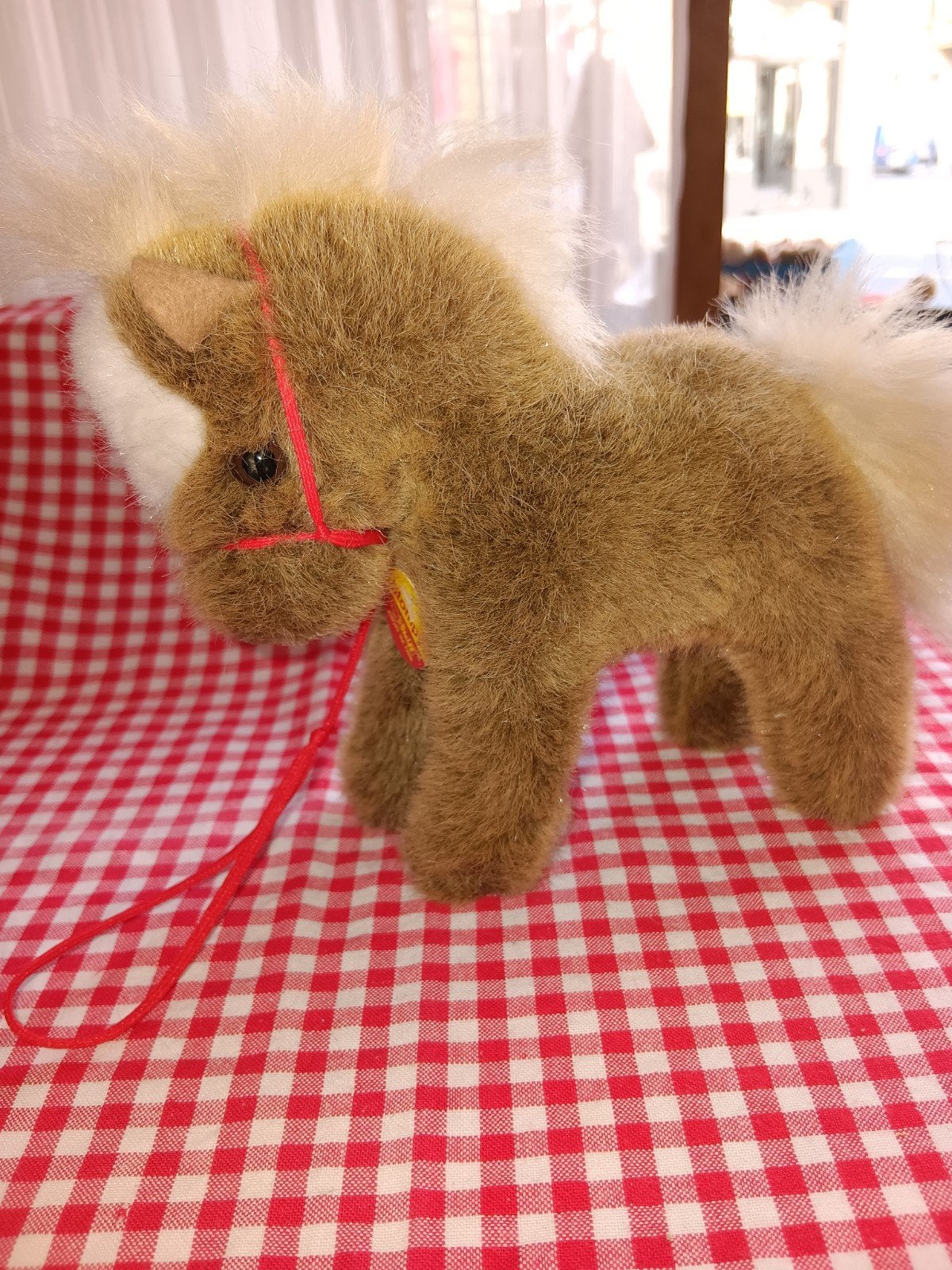 Pony Steiff, Verzenden, Zo goed als nieuw, Stoffen beer, Steiff