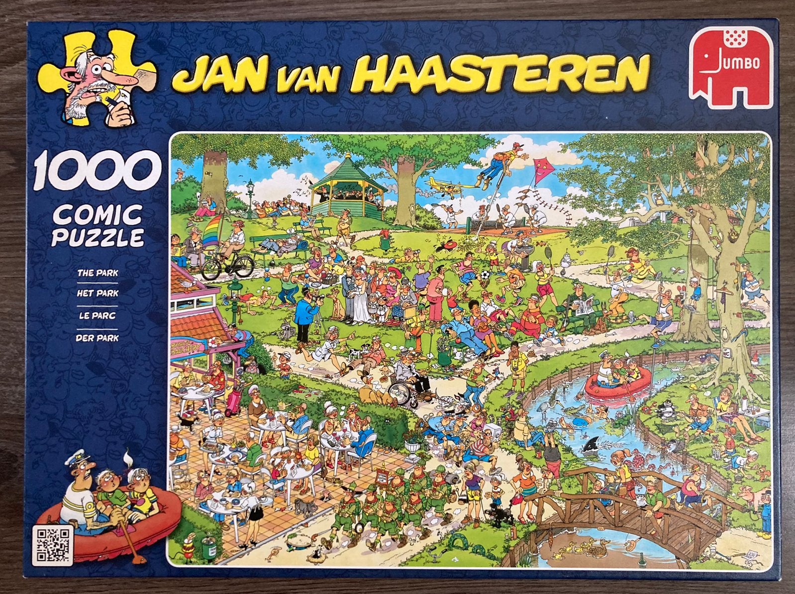 Jan van Haasteren The Park puzzel - 1000 stukjes, Ophalen of Verzenden, Gebruikt