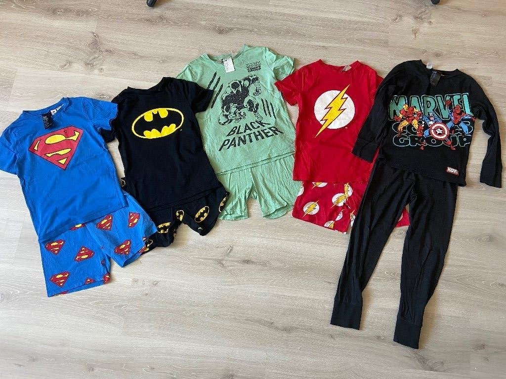 Superhero pyjama’s, Nacht- of Onderkleding, H&M, Ophalen of Verzenden, Zo goed als nieuw