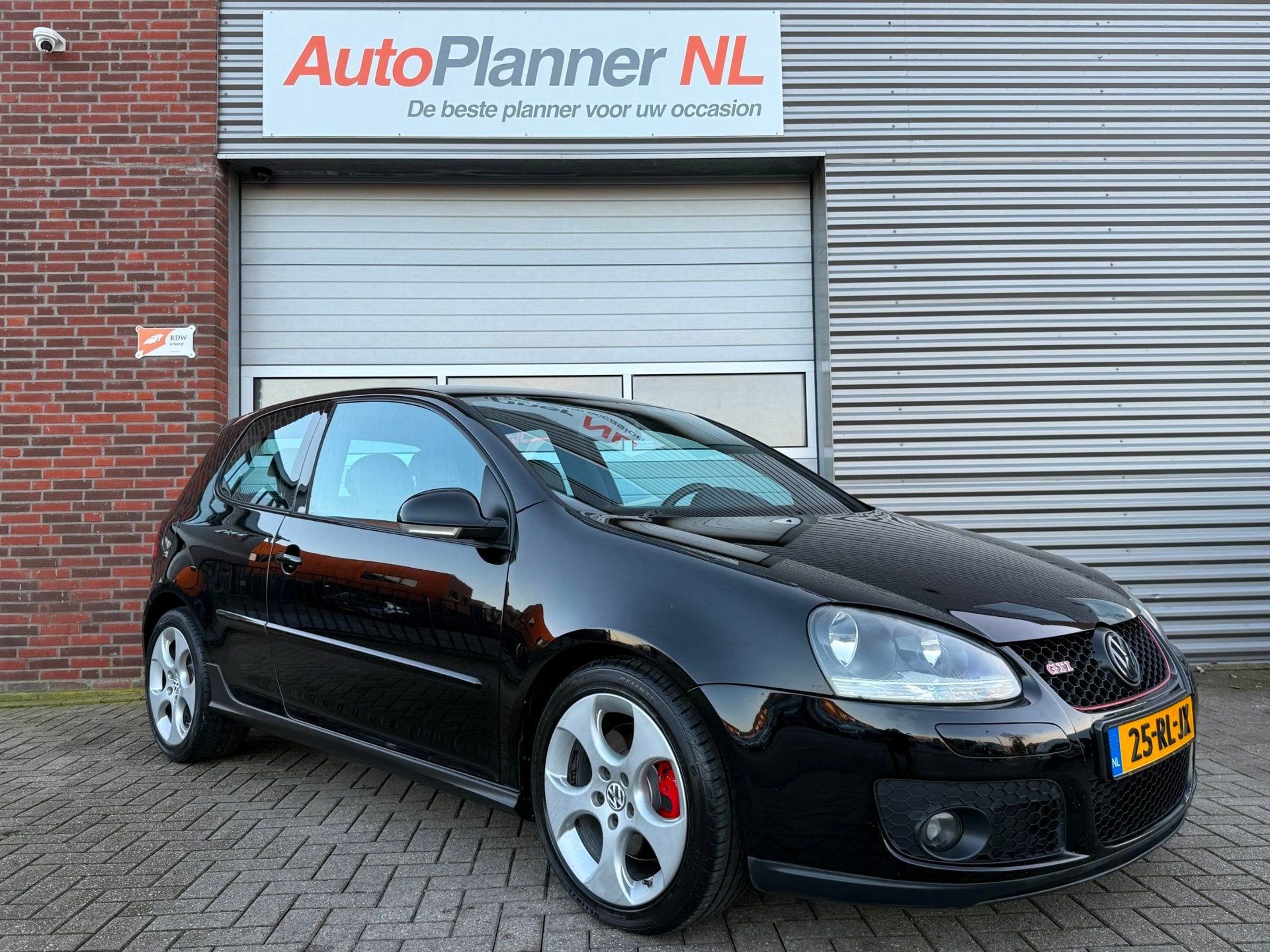 Volkswagen Golf V 2.0 TFSI GTI! Clima! Cruise! Leder! Stoelv, Auto's, Volkswagen, Gebruikt, Zwart, 4 cilinders, Zwart