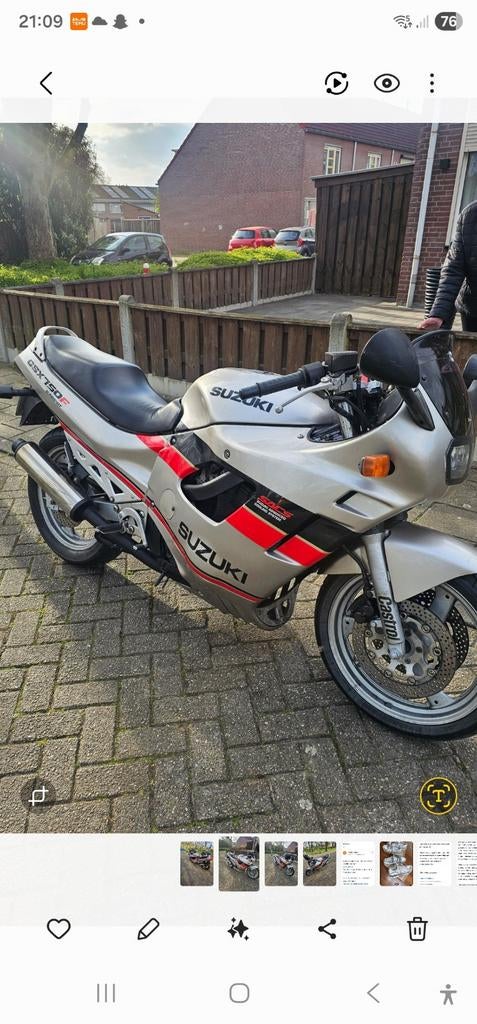 Suzuki gsx katana 750, Ophalen of Verzenden