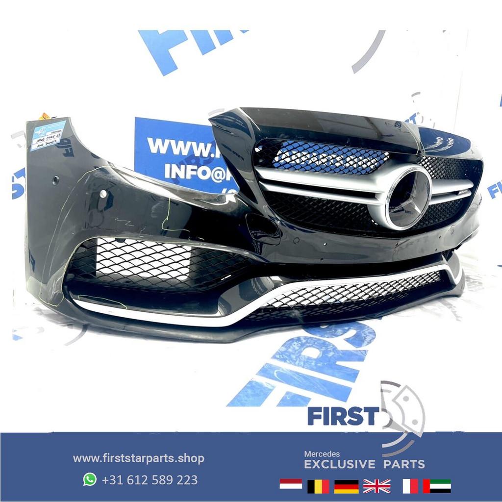 C63 AMG CABRIO COUPÉ BUMPER C63s A2058804701 (W205) A205 C20, Gebruikt, -, Voor, Ophalen of Verzenden