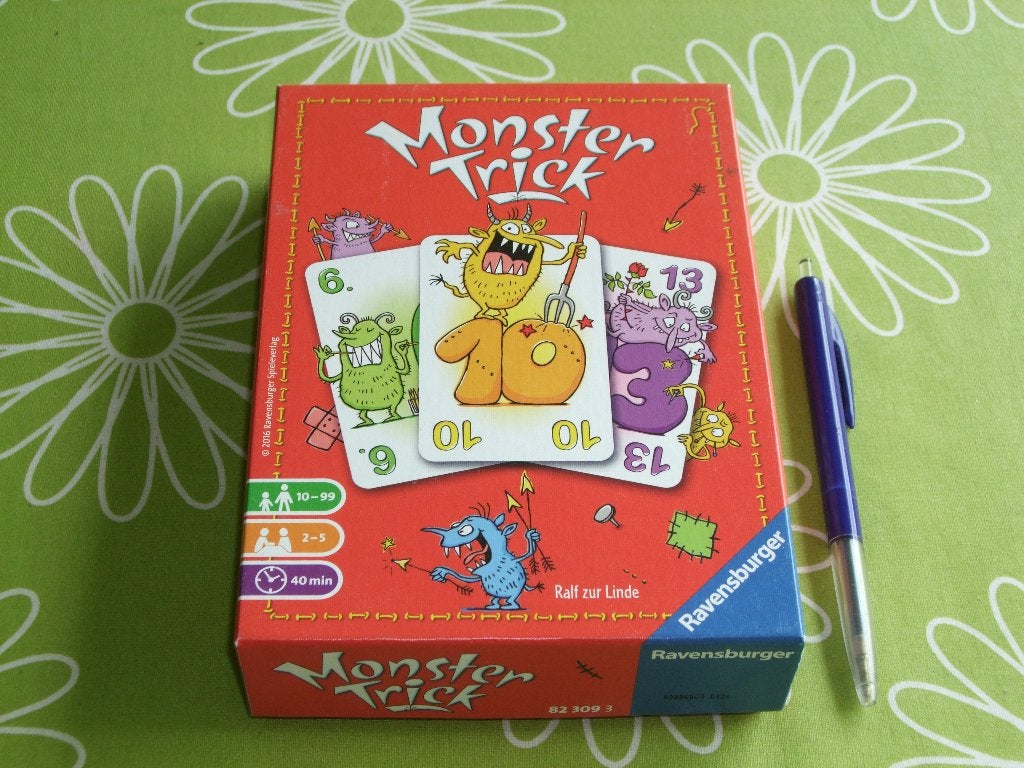 Monster Trick - leuk slagenspel, wel 4 tegelijk!, Vijf spelers of meer, Ophalen of Verzenden, Zo goed als nieuw