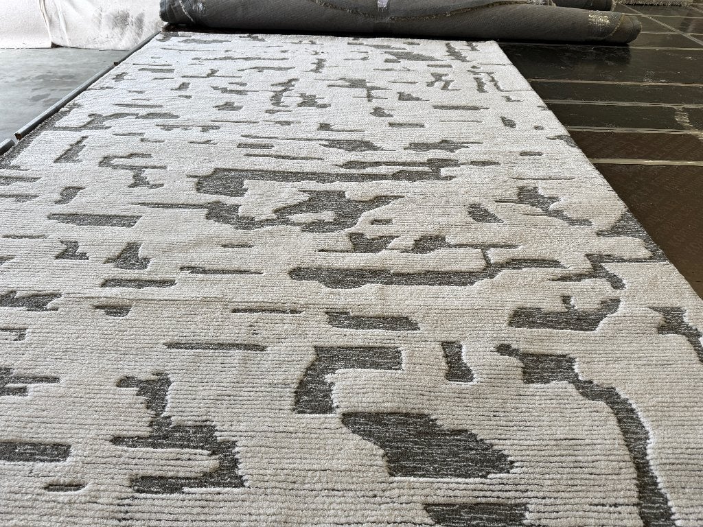 Karpi Ligne Wollen Vloerkleed 200x290 –, Hasselt, Karpi, Ophalen of Verzenden, 200 cm of meer