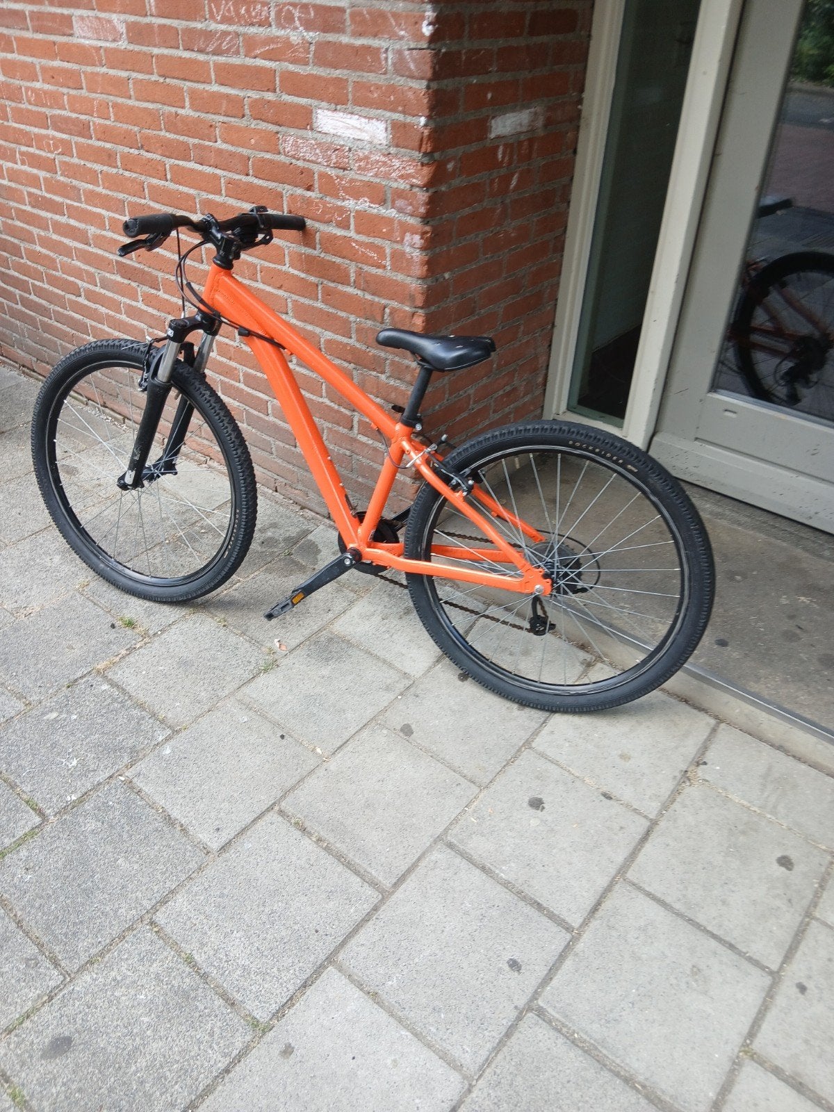 Kinder fiets 26 inch, Ophalen of Verzenden, Gebruikt, Staal, 24 inch of meer