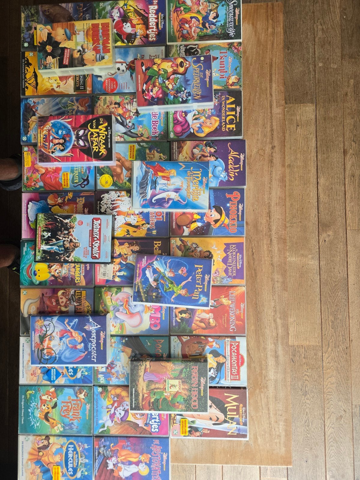 Grote collectie Disney VHS banden - Klassieke animatiefilms, Cd's en Dvd's, Gebruikt, Alle leeftijden, Kinderfilm, VHS