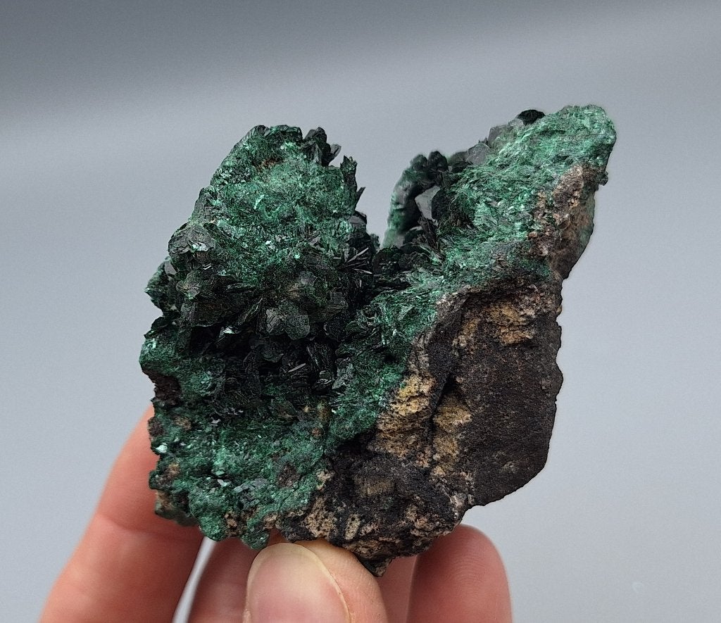 Malachiet - DR Congo, Ophalen of Verzenden, Mineraal