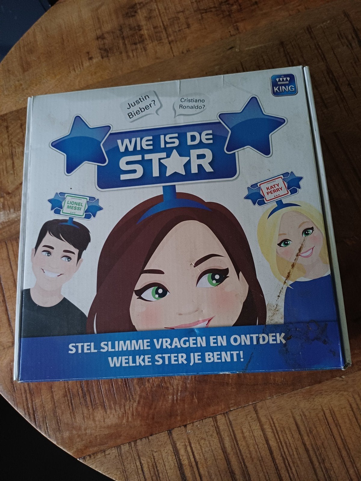 Wie is de Ster? Partyspel - Raad de beroemdheid!, Een of twee spelers, Ophalen, Gebruikt, King