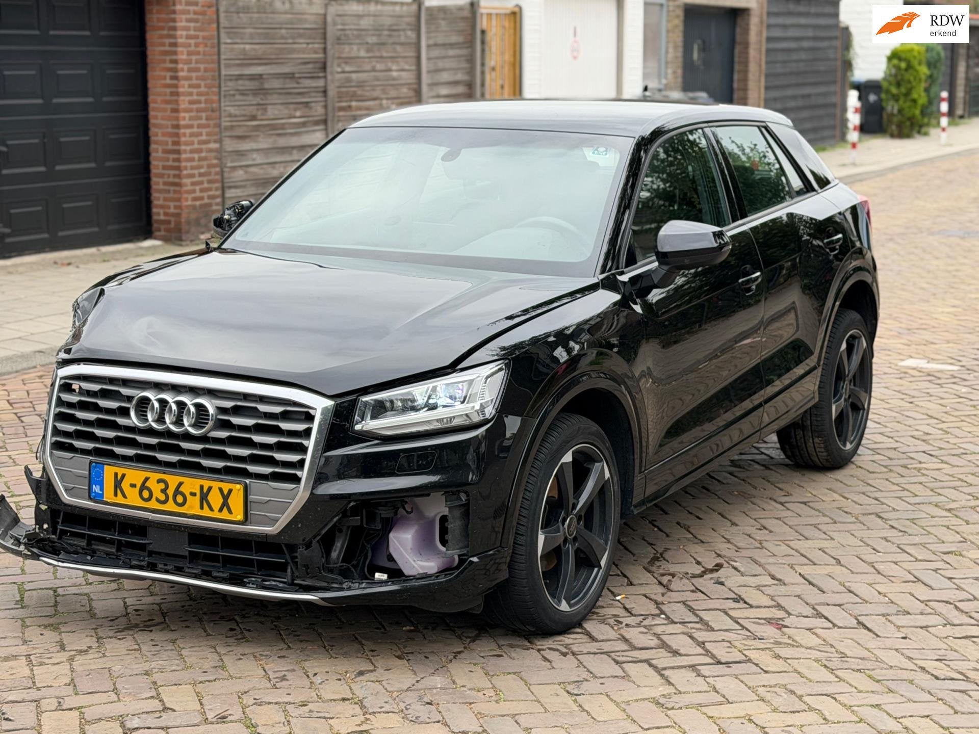 Audi Q2 30 TFSI NAP, Auto diversen, Zwart, Handgeschakeld, Audi, SUV of Terreinwagen