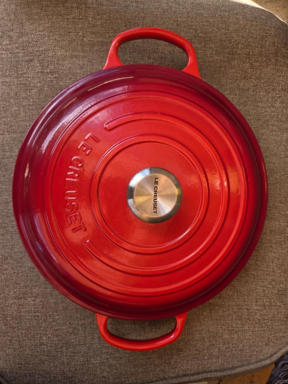 le creuset Nieuw Braadpan 30cm, Huis en Inrichting, Keuken | Potten en Pannen, Le Creuset, Ophalen of Verzenden, Braadpan, Gietijzer
