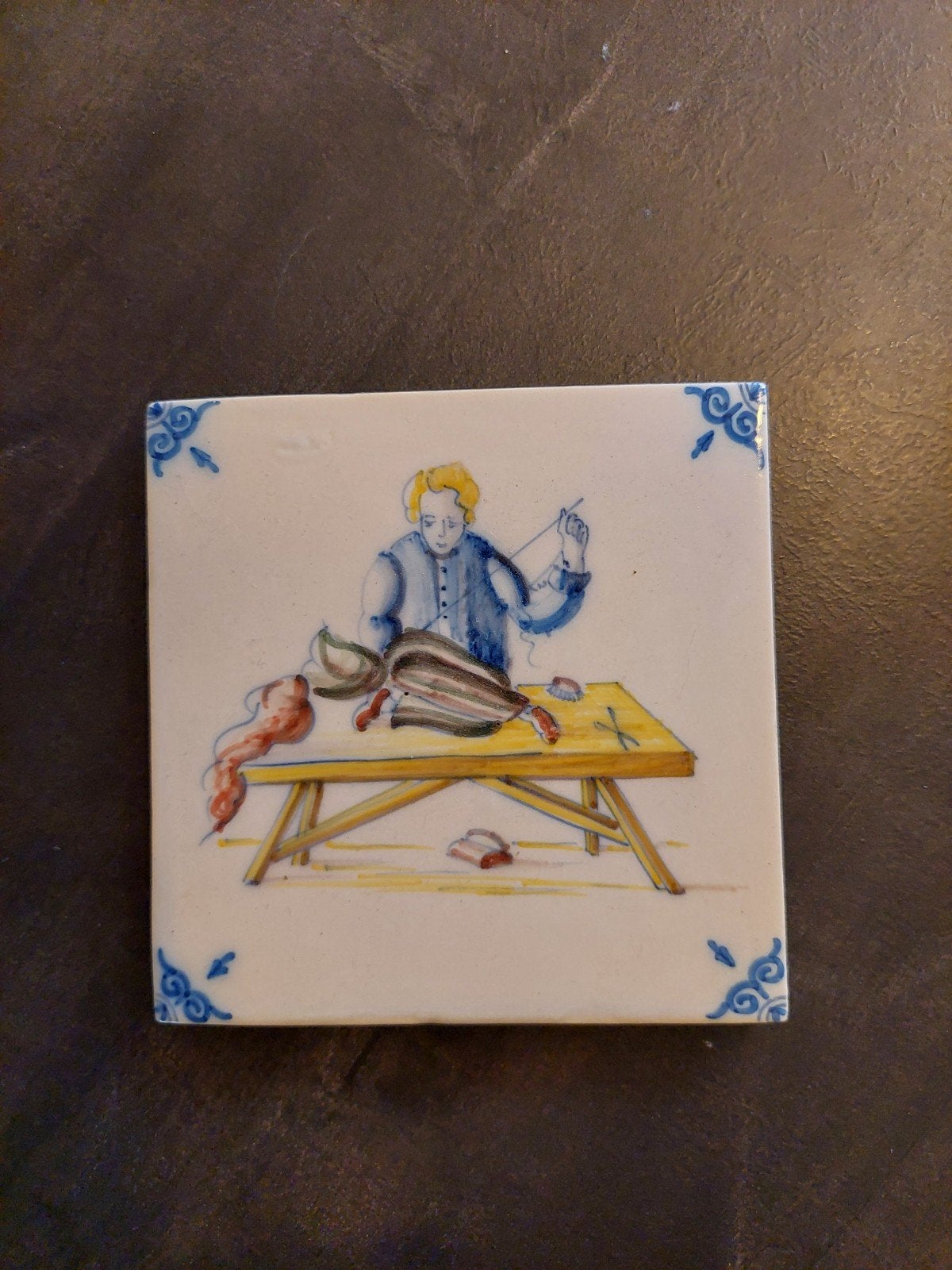 Tegel, Fries aardewerk, Ophalen