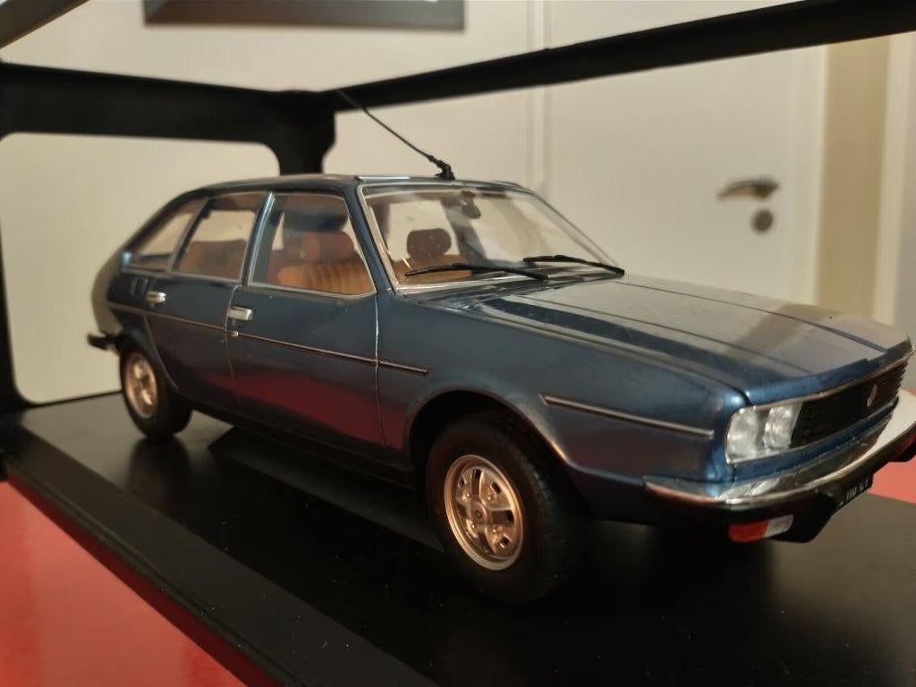 Renault 30 TS 1978 Bleu ardoise - norev, Ophalen of Verzenden, Nieuw, Auto, Norev