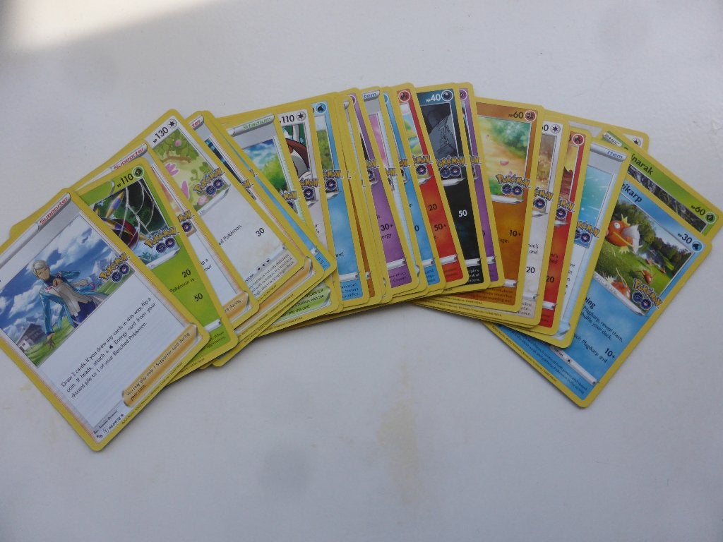 Pokemon Go kaarten (Pd7), Ophalen of Verzenden, Zo goed als nieuw, Meerdere kaarten
