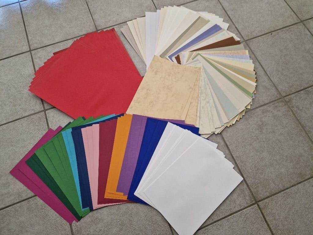 Knutsel papier div, Ophalen of Verzenden, Nieuw, Papier of Karton, Knutselmateriaal