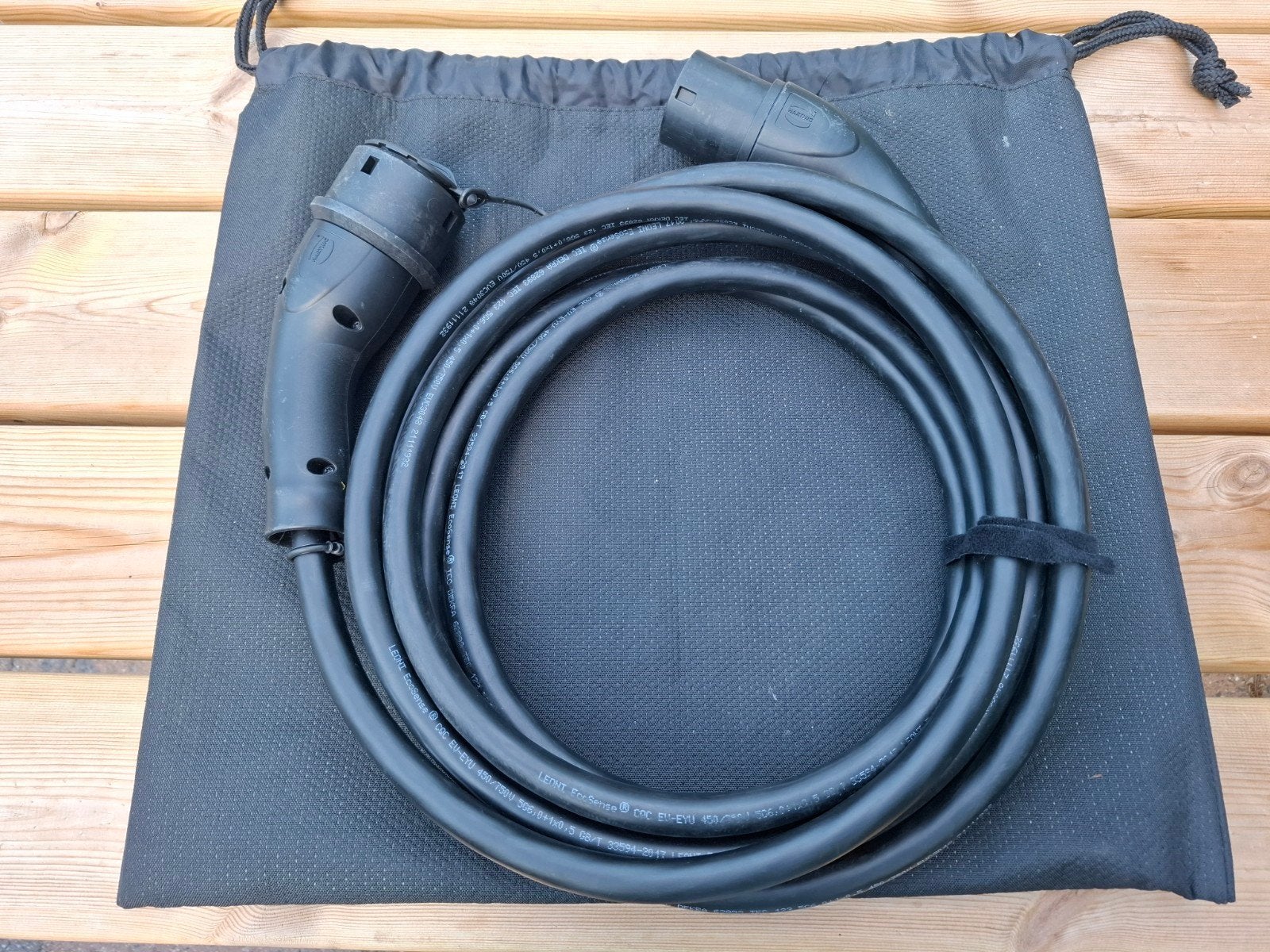Laadkabel type 2 mode 3 Harting  mennekes zgan! 32A   Audi, Ophalen of Verzenden, Zo goed als nieuw, Laadkabel