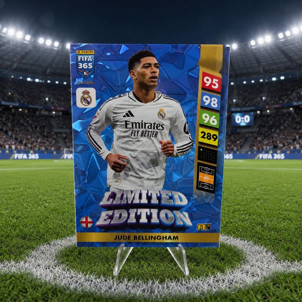 Jude Bellingham Limited Edition FIFA 365 Panini Kaart, Ophalen of Verzenden, Zo goed als nieuw, Losse kaart