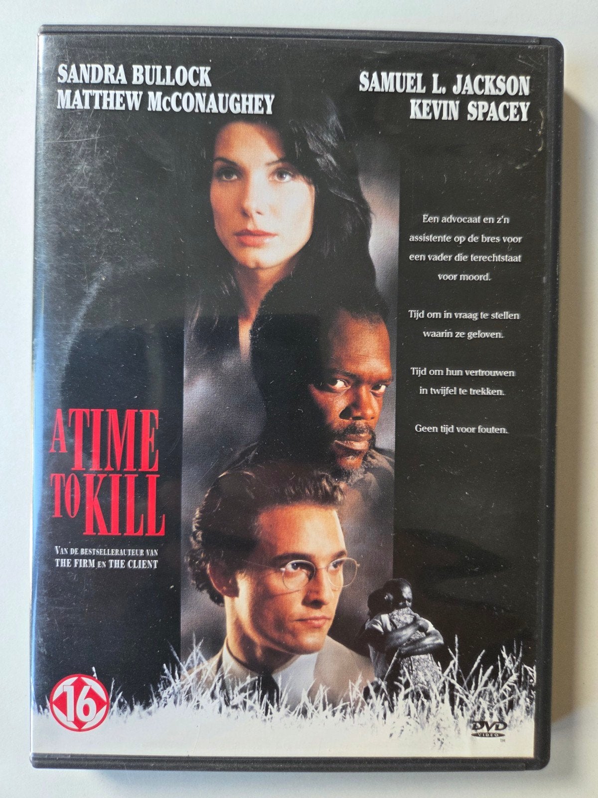 A Time To Kill ( Samuel L Jackson Matthew McConaughey), Vanaf 16 jaar, Ophalen of Verzenden, Zo goed als nieuw